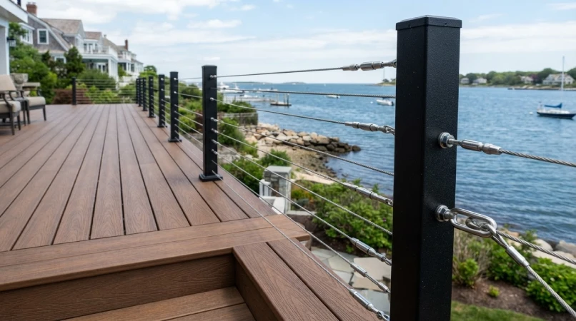Cable Railing - T316 Marine-Grade Stainless Steel